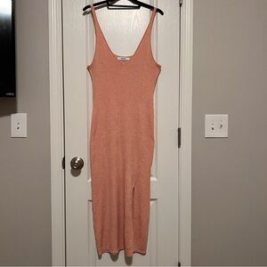 JustFab Knit Tank Midi Dress